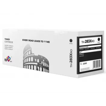 Toner TB suderinamas su HP CF283X juodas, 2200