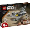 LEGO Star Wars 75410 N-1 Starfighter modelis su 92 detalėmis, minifigūrėlėmis Mando ir Grogu