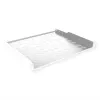 Rack lentyna ROLINE 19 colių 1U 400 T pilka 15 kg apkrova