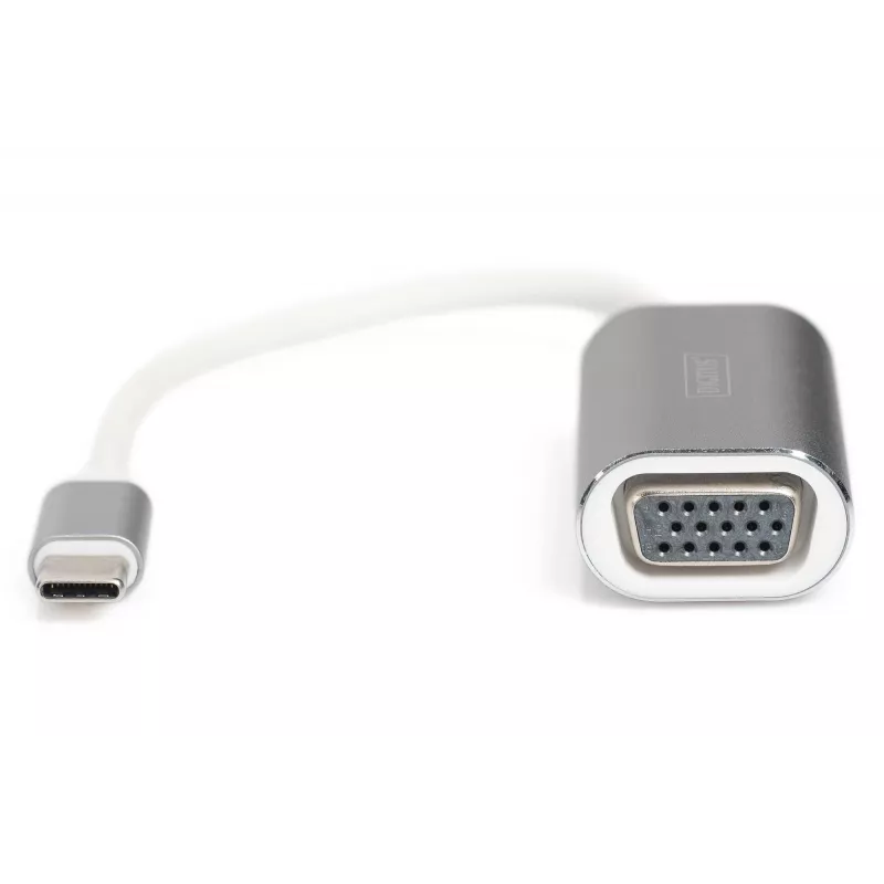 DIGITUS DA-70837 VGA adapteris 1080p FHD į USB 3.0 Type C, aliuminis