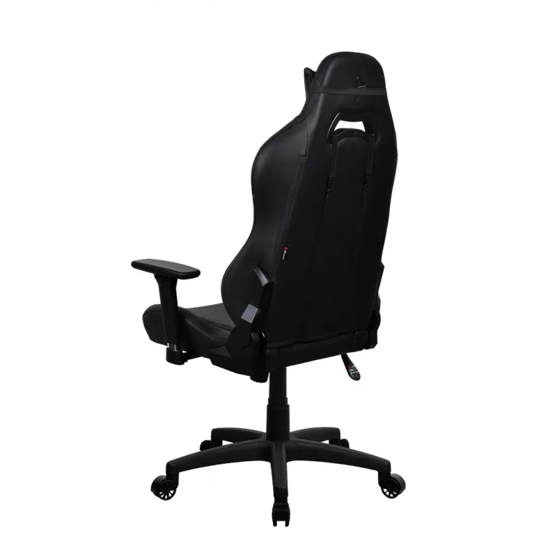 Žaidimų kėdė Arozzi Torretta SoftPU Pure Black ergonomiškas dizainas