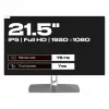 JAPANNEXT JN-IPS2152FHDR-C65W-FLD-T 54,6 cm (21,5 col.) FHD lietimui jautrus monitorius, IPS, 8 ms, 75 Hz, AMD FreeSync, HDMI