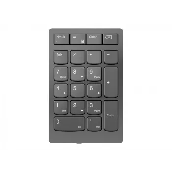 Lenovo 4Y41C33791 skaitmeninis klaviatūros blokas, universalus, RF belaidis, pilka