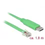USB adapteris DeLOCK 62960 USB A žalias