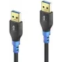 USB laidas PureLink FI-U310-030 3 m USB 3.2 Gen 1 USB A juodas mėlynas