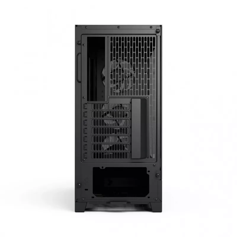 PC korpusas Fractal Design Pop 2 Air Black TG RGB Midi bokštas — ATX/Micro‑ATX/Mini‑ITX, 3x120mm priekyje, 1x120mm gale, 2,5 colio+3,5 colio lizdai