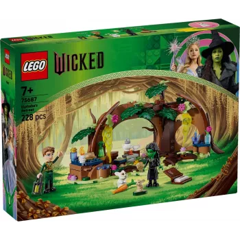 LEGO rinkinys Elphabano slėptuvė 75687 – statybinis žaidimų rinkinys su 3 minifigūrėlėmis