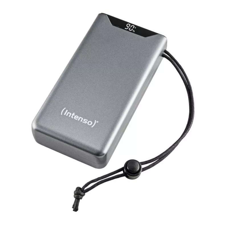 Power bank Intenso 7332054 – 20000 mAh, PD 3.0 ir QC 3.0, 20 W, USB-A + USB-C, pilka