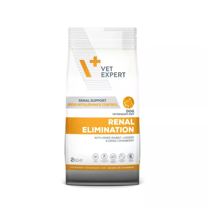 VetExpert Veterinary Diet Renal Elimination sausas maistas šunims, 2 kg