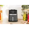 Tefal Easy Fry Silence EY551HE0 oro gruzdintuvė 5 L juoda, pilka, nerūdijantis plienas