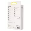 Baseus Crystal Shine laidas USB į Lightning, 2.4A, 1,2m (juodas)