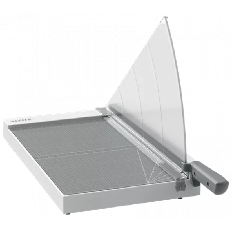 Leitz Precision Home Office popieriaus pjaustytuvas A3, 10 lapų, rankinis spaustuvas, nerūdijantis plienas, A3, 80 g/m², plienas