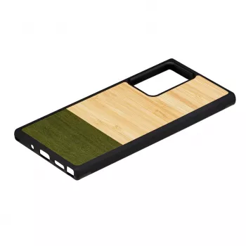 Dėklas Man and Wood Galaxy Note 20 Ultra — bambuko miškas juodas apsauginis dėklas