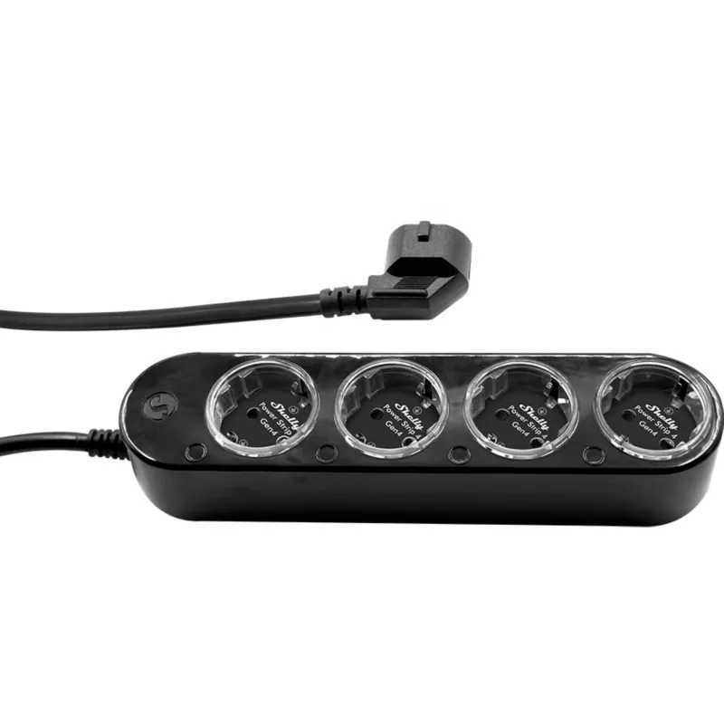 Maitinimo blokas Shelly Plug & Play PS4 Gen4 — 4 lizdai, 12 A vienam lizdui