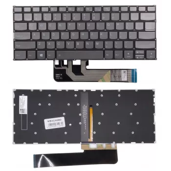 Nešiojamojo kompiuterio klaviatūra Lenovo KB315680 (JAV išdėstymas, juoda/pilka)