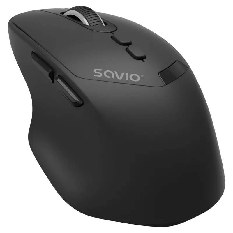 Savio MB-06 belaidė pelė, universali, ambidekstrinė, Bluetooth, 3800 DPI