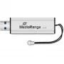 MediaRange SuperSpeed USB atmintukas 32GB USB 3.0 juodas/sidabrinis (MR916)