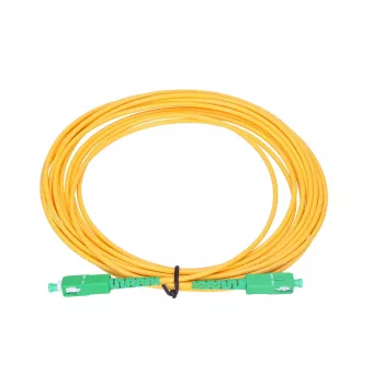 Šviesolaidinis šuoras Extralink SC/APC–SC/APC vienmodis G.652D 3 mm simpleksas, 1 m