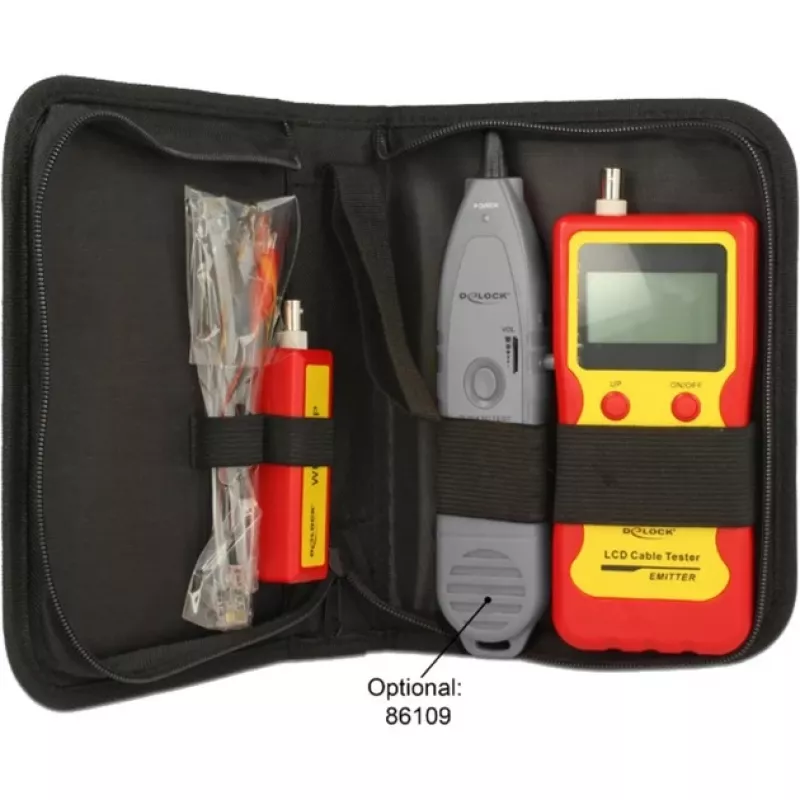 Delock LCD kabelių testeris – tinklo testeris (86108)