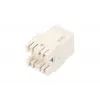 Extralink EX.9540 laidų jungtis RJ45 balta plastikinė
