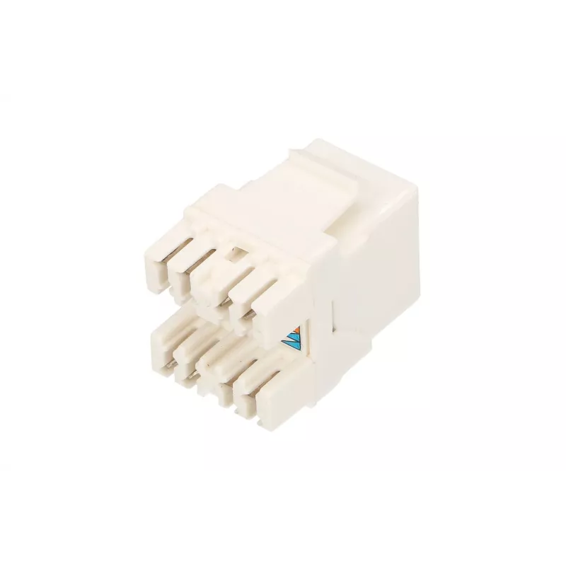 Extralink EX.9540 laidų jungtis RJ45 balta plastikinė