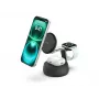 Belaidis įkroviklis Belkin UltraCharge Pro 25W Qi2 3in1 magnetinis įkroviklis anglies spalvos