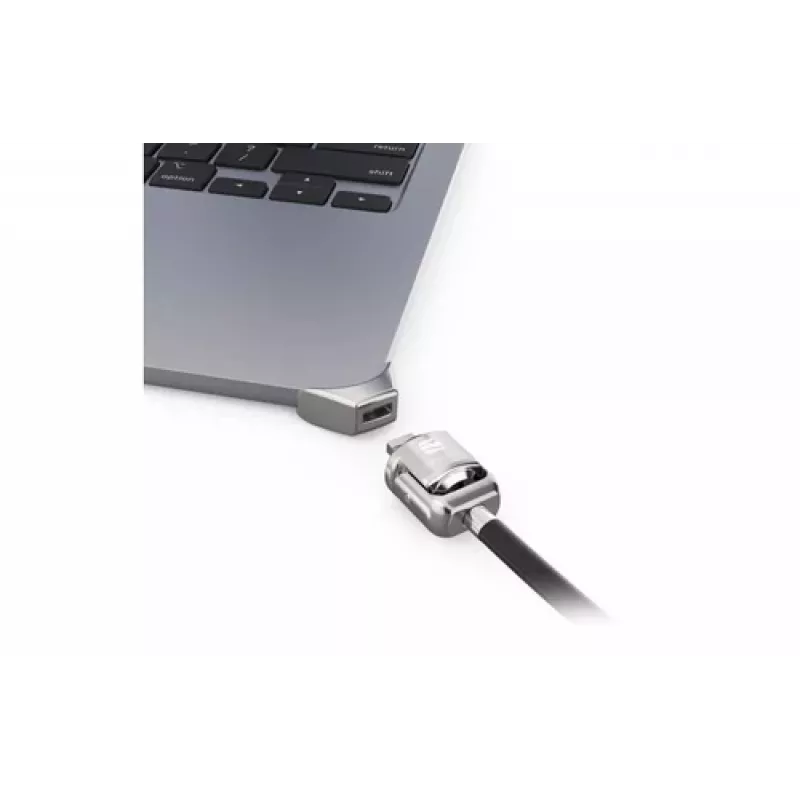 Compulocks Ledge apsauginis adapteris, skirtas MacBook Air 13 colių M2 ir M3, sidabrinis