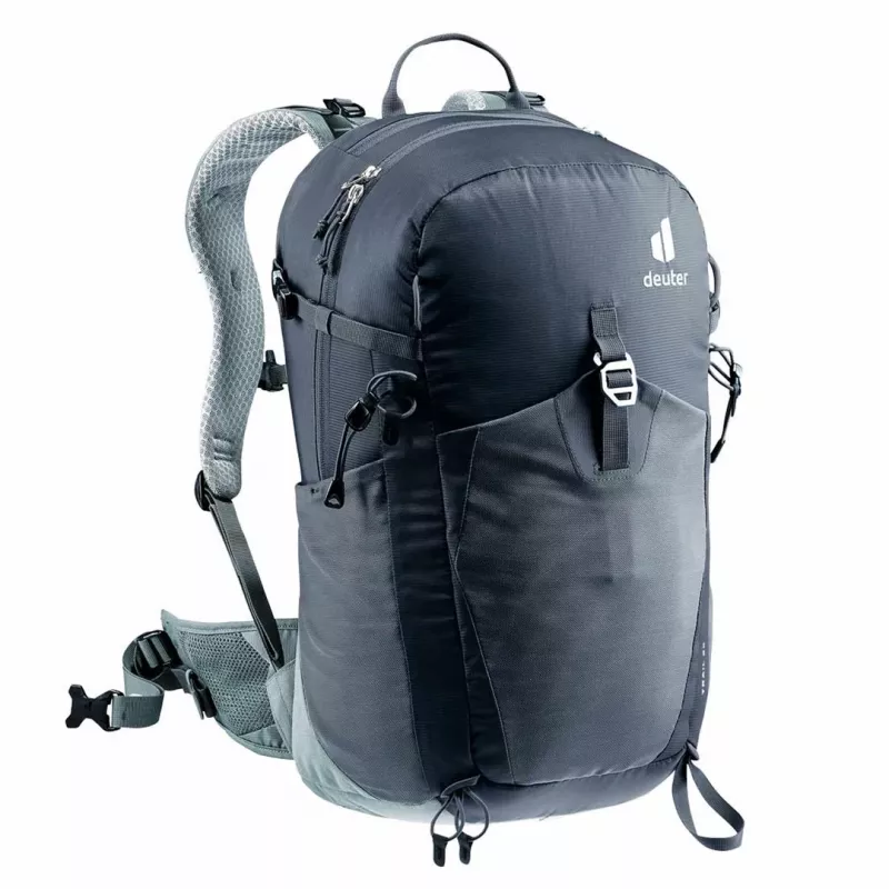 Kuprinė DEUTER Trail 25 – 25L žygiams, juoda-pilka