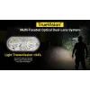 Nitecore UT27 MCT juodas, geltonas galvos žibintuvėlis LED