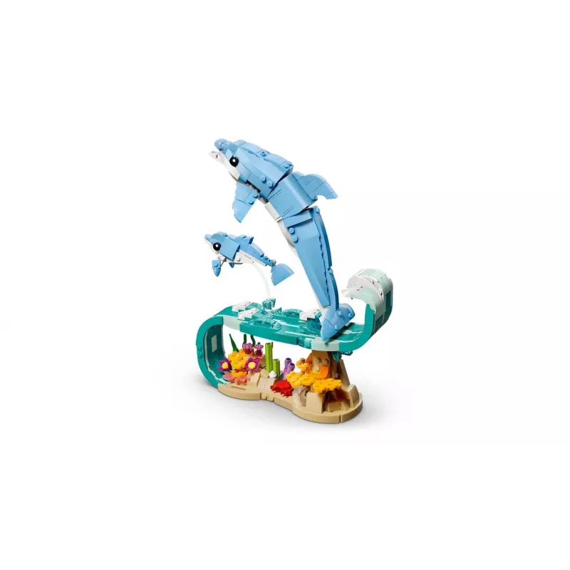 LEGO CREATOR 3 IN 1 31385 Jūrų gyvūnai: Gražūs delfinai