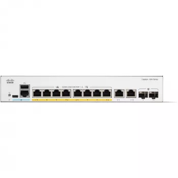 Valdomas tinklo jungiklis Cisco Catalyst 1300-8P-E-2G 8 prievadų GE PoE