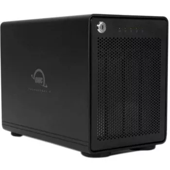 ThunderBay 4 (schwarz, 4-Bay Thunderbolt 3 External Drive Enclosure)