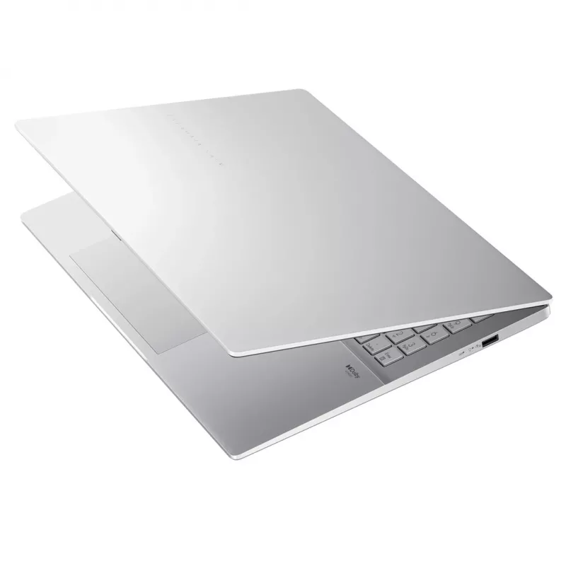 Nešiojamas kompiuteris ASUS Vivobook S16 S3607VA-RP097W Core 5 210H 16.0 inch WUXGA IPS 144Hz 300nit 16GB DDR5 512GB SSD Intel UHD Graphics Wi-Fi Bluetooth 1080p kamera 70Wh Windows 11 Sidabrinis