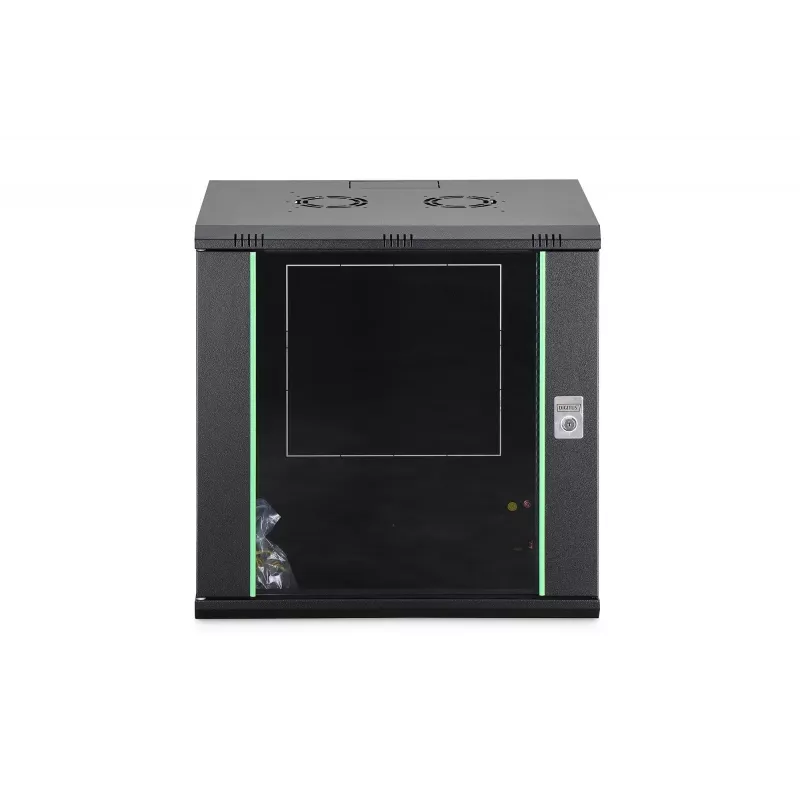 Sieninis stovo korpusas DIGITUS Dynamic-N 12U, 600x450 mm (PxG), IP20, su raktiniu užraktu, nesurinktas