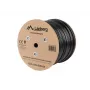 Lanberg LCU6-21CU-0305-BK tinklo laidas, juodas, 305 m, Cat6 U/UTP (UTP), lauko