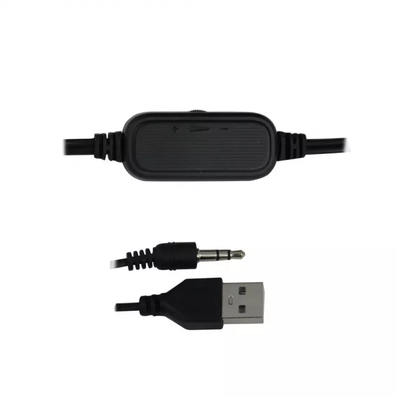 Garsiakalbiai stereo 2.0, 6W, Jack 3.5mm, USB maitinimas, Esperanza Rainbow Nortec 95855, RGB apšvietimas, juodi