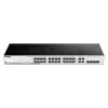 D-Link DGS-1210-28 valdomas L2/L2+ jungiklis 1U juodas