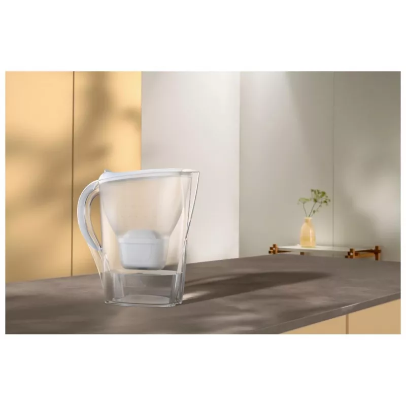 Brita Marella XL ąsotis + 4 Maxtra kasetės (balta)