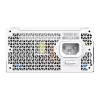 Gamemax GS 650G WH 650 W maitinimo blokas, 80 PLUS Gold, baltas