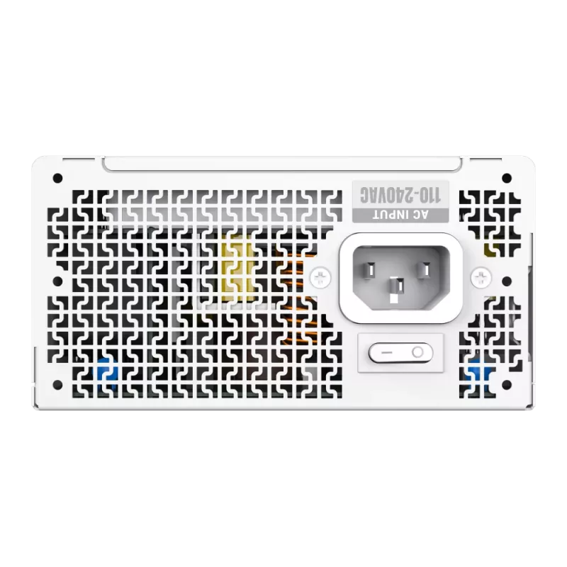 Gamemax GS 650G WH 650 W maitinimo blokas, 80 PLUS Gold, baltas