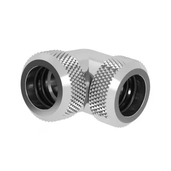 Barrow Multi-Link adapter 90° kietam vamzdeliui 12mm AD į 12mm AD TWT90KNS-K12 sidabrinis
