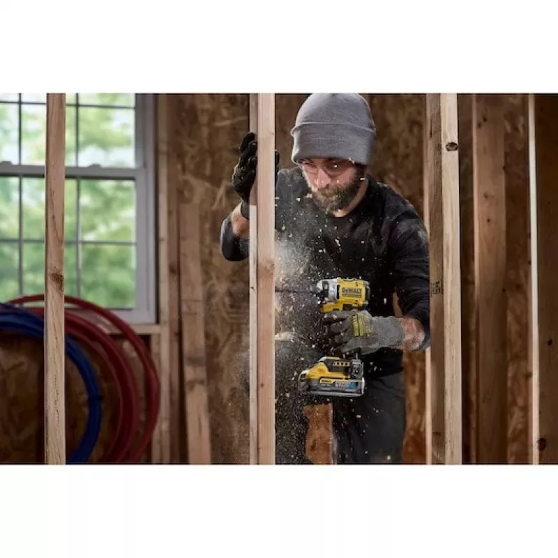 DeWALT DCF860N-XJ suktuvas/impulsinis suktuvas 3800 RPM Juoda, Geltona