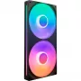 NZXT F280 RGB Core 140mm ARGB PWM 2 viename rėmelyje juoda