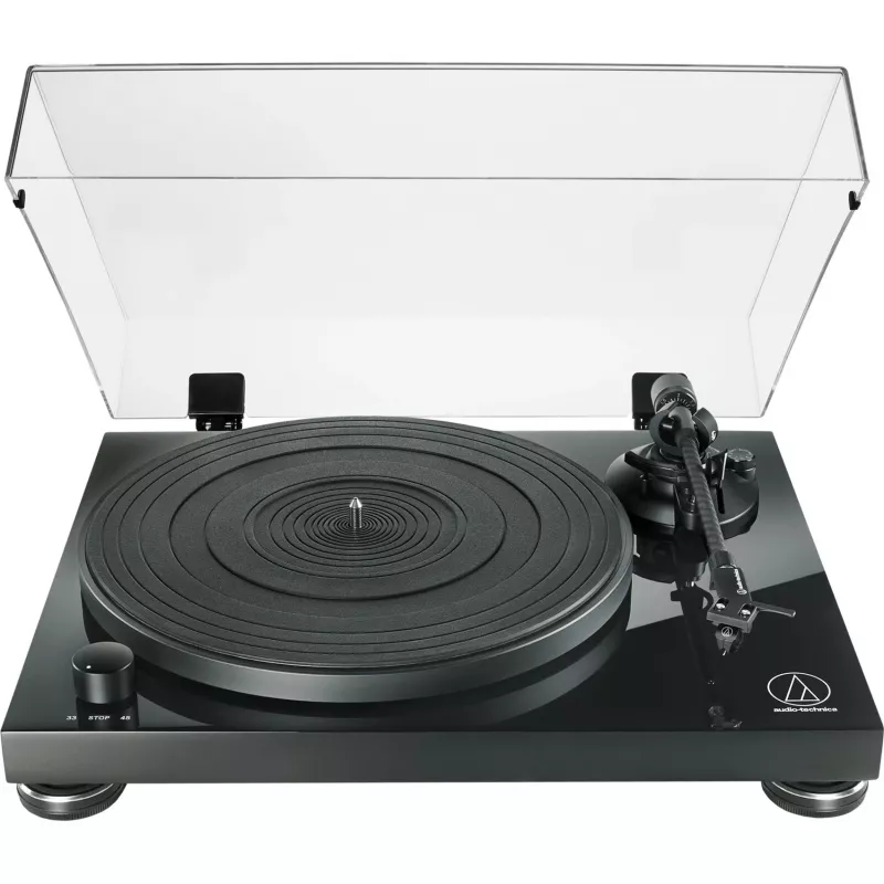 Pavarų juostos vinilo grotuvas Audio-Technica AT-LPW50PB