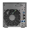 Asustor Lockerstor 4 Gen3 AS6804T 4 lizdų NAS, AMD Ryzen V3C14, 16 GB DDR5 ECC, 2x 10GbE + 2x 5GbE