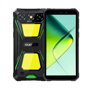 Išmanusis telefonas Oukitel G5 6 colių 4GB 128GB 6300mAh Žalias