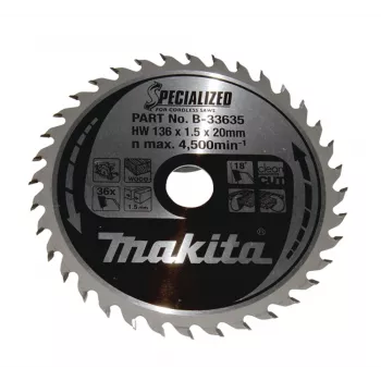 Makita B-33635 diskinis pjūklo diskas 13,6 cm 1 vnt.