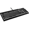 HyperX Pudding Keycaps pilnas klavišų rinkinys ABS juodos spalvos DE išdėstymas