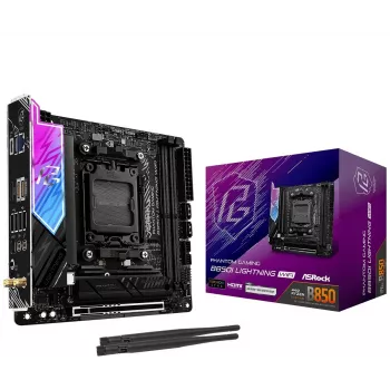 ASRock B850I Lightning WiFi AM5 Mini-ITX pagrindinė plokštė