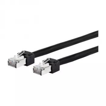 METZ CONNECT 13084F1000-E tinklo kabelis juodas 1 m Cat5e S/UTP (STP) (13084F1000-E)